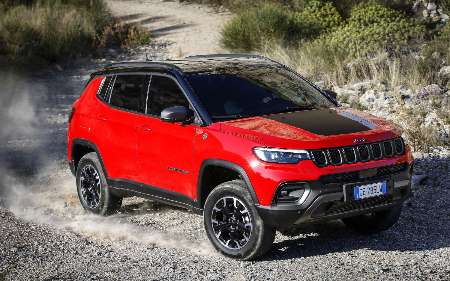 Comparison Jeep Compass Trailhawk 4xe 2022 vs Honda HRV hybrid